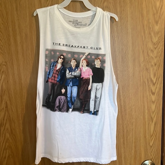Breakfast Club sleeveless graphic tee Size Medium - Picture 1 of 2